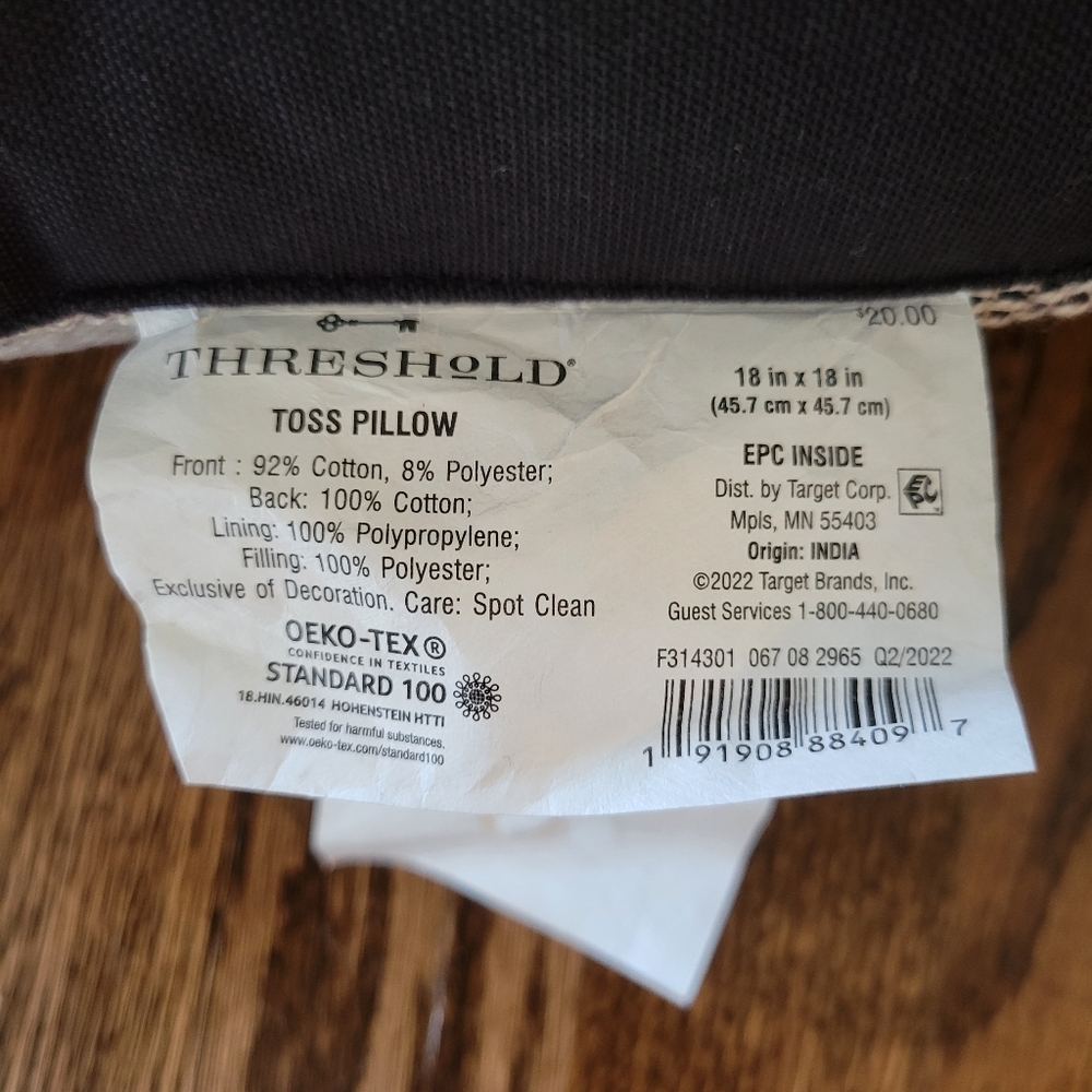 Threshold Halloween Raven Throw Pillow & Banner - Picture 6 of 16